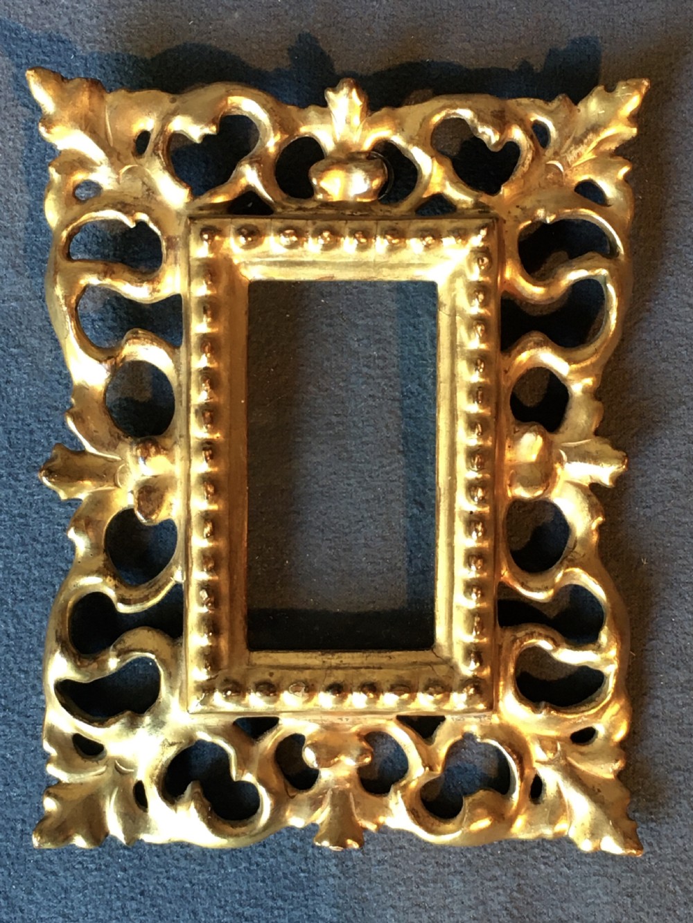 Charming miniature giltwood picture frame View VIII