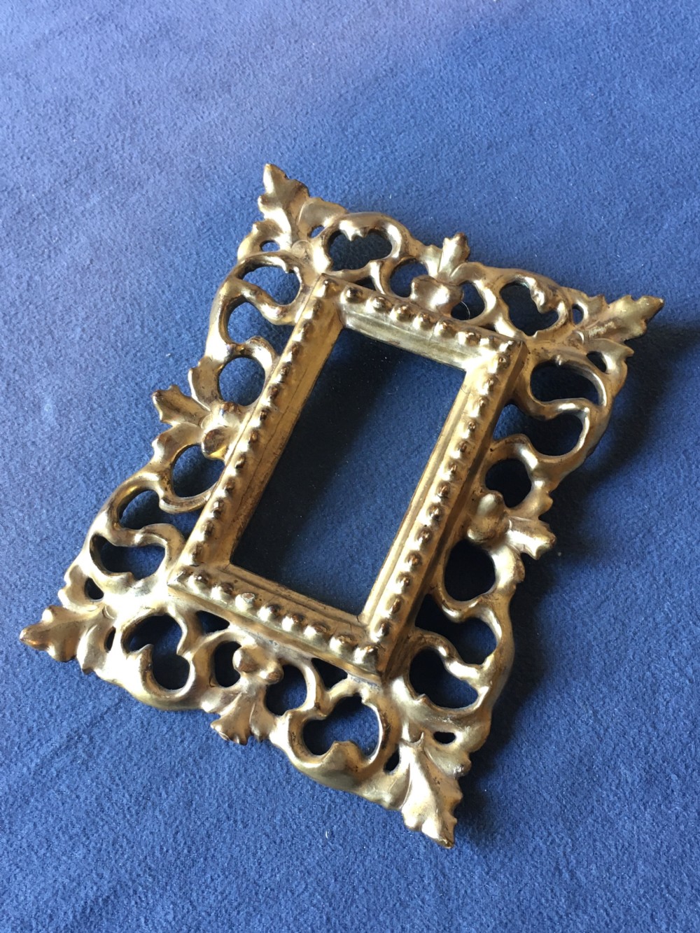 Charming miniature giltwood picture frame View XVII