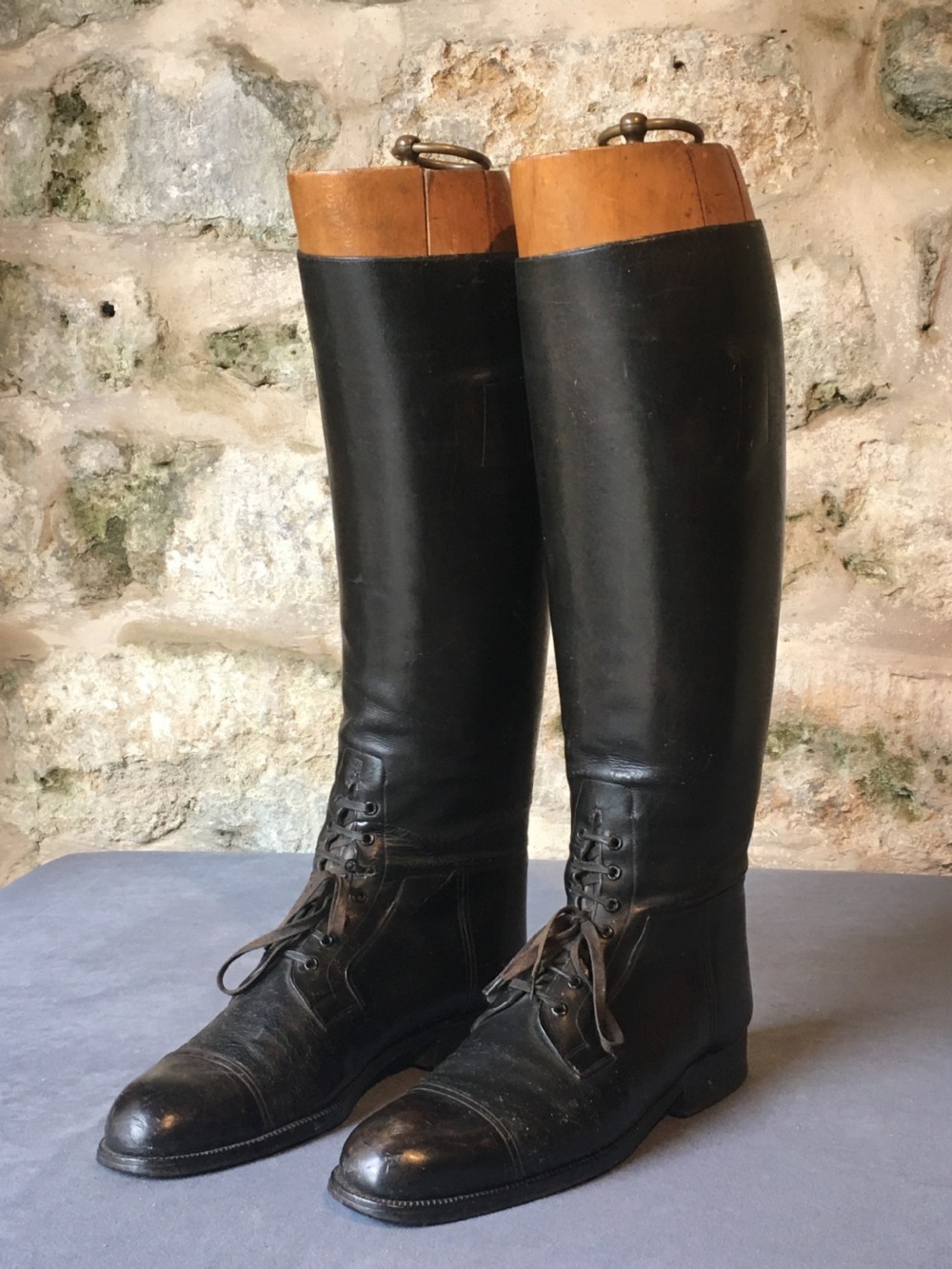 Early 20th century riding boots