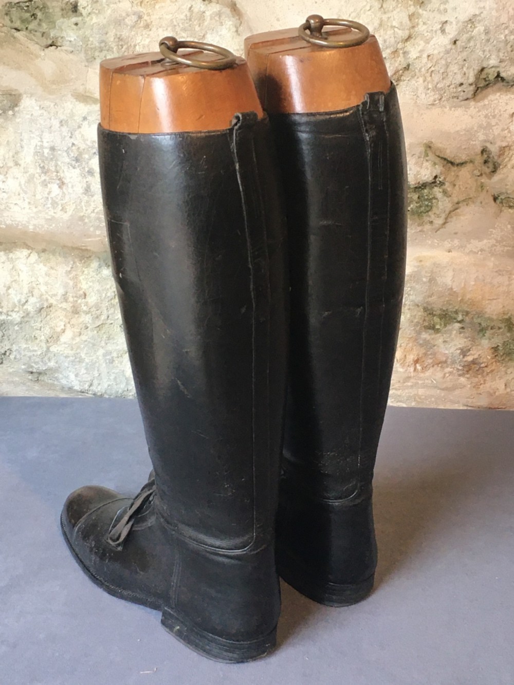 Early 20th century riding boots View XI