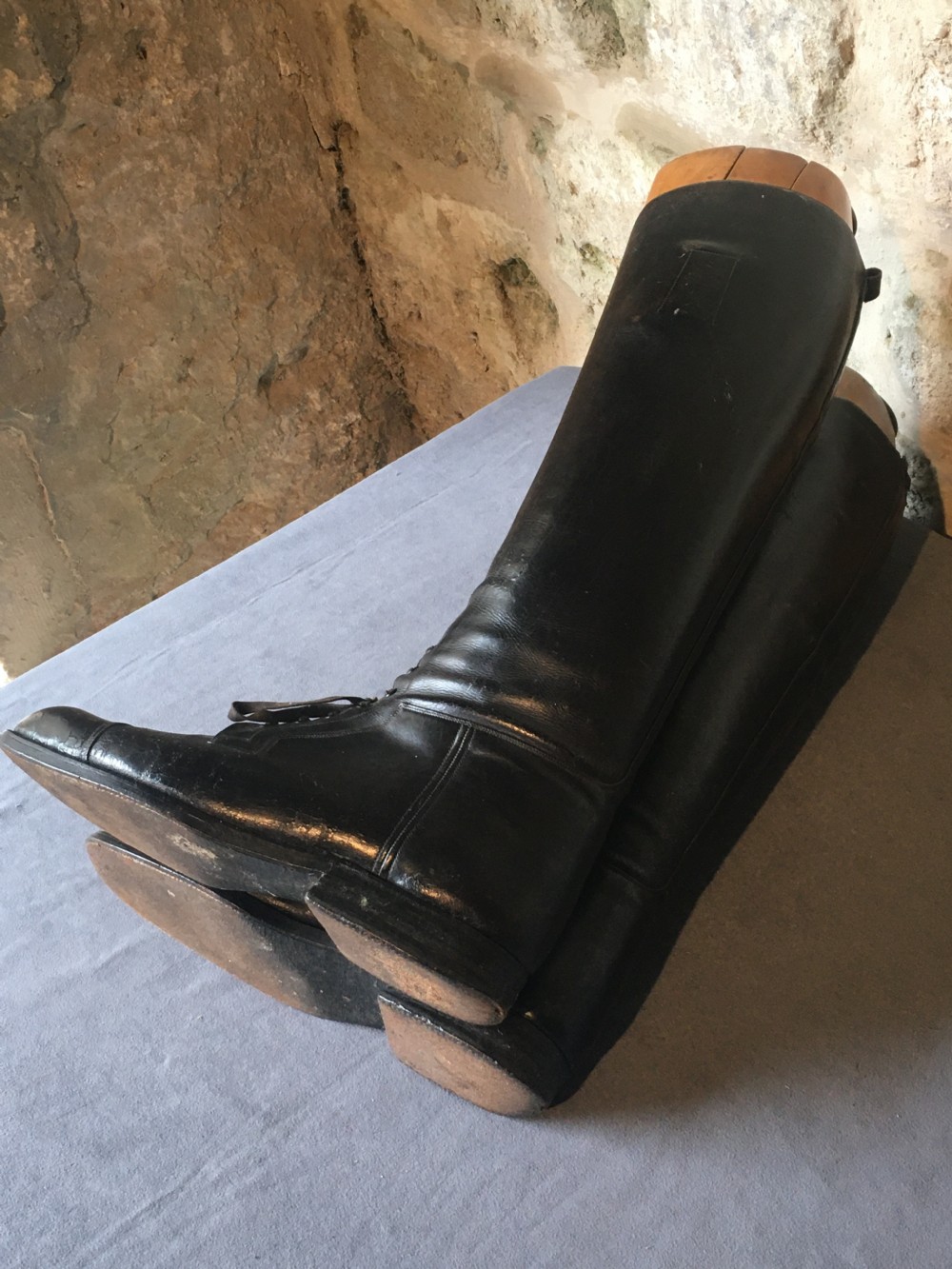 Early 20th century riding boots View XX