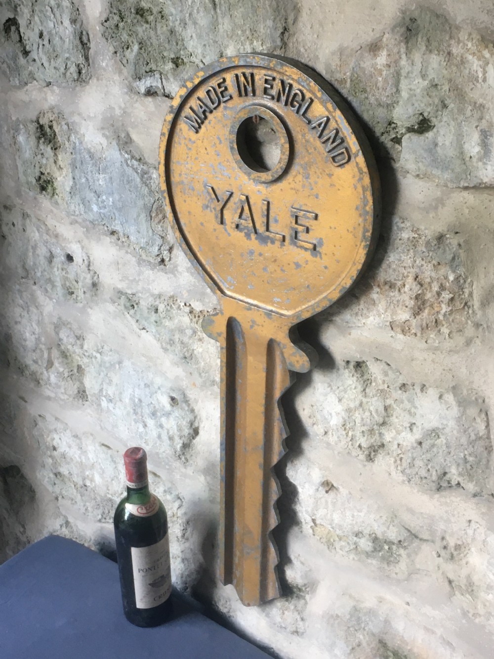 Metalware: Giant Shop Advertising Key View IV