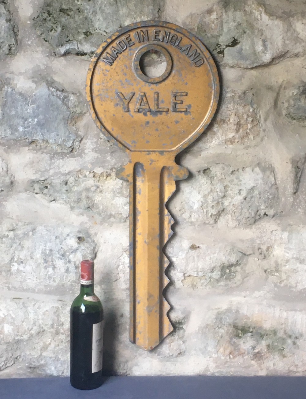 Metalware: Giant Shop Advertising Key View VII