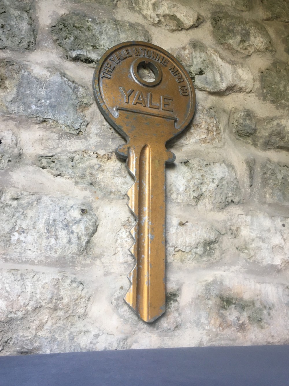 Metalware: Giant Shop Advertising Key View XI