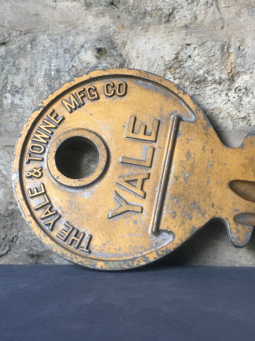 Metalware: Giant Shop Advertising Key View XII