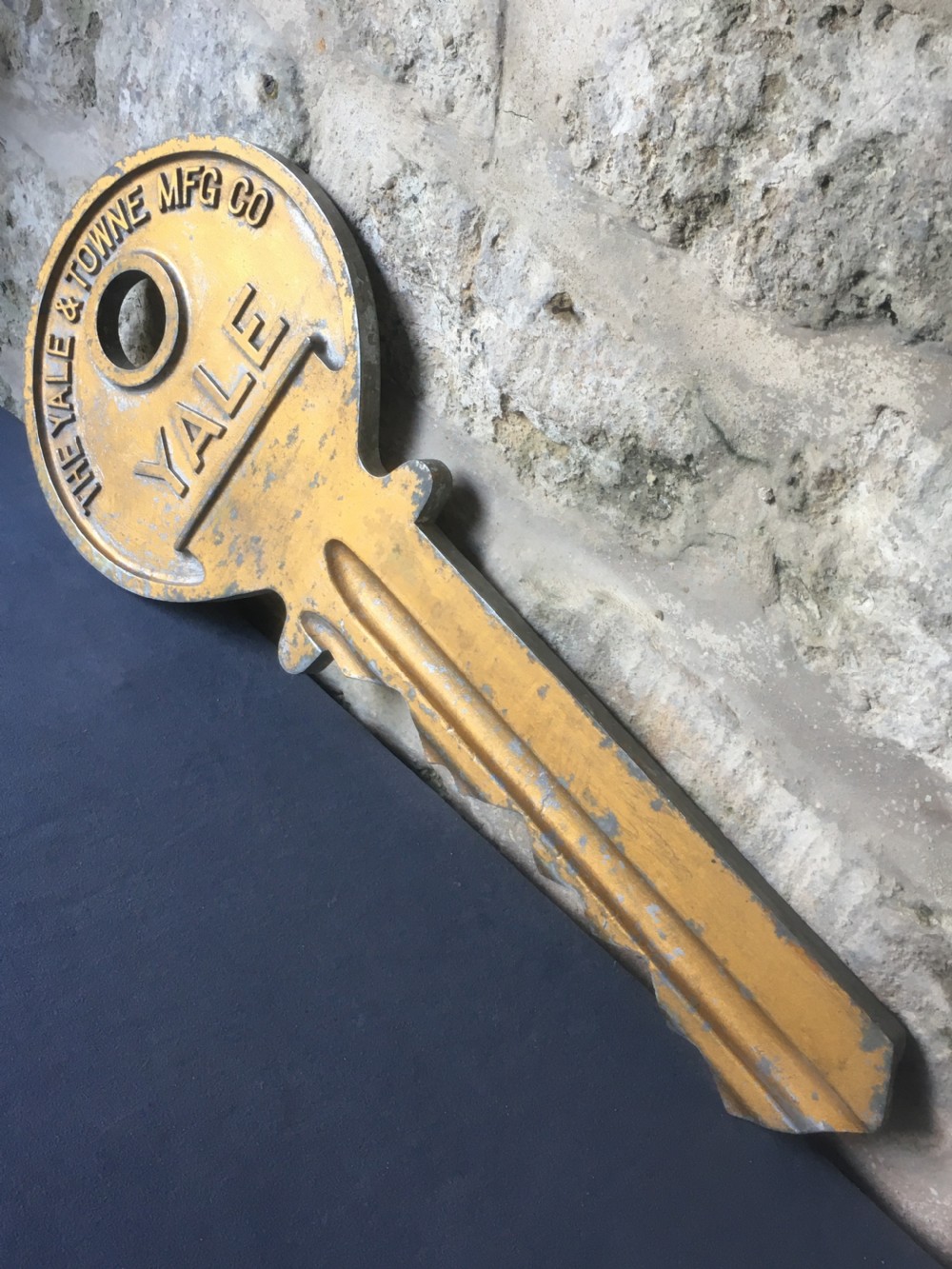 Metalware: Giant Shop Advertising Key View XIV