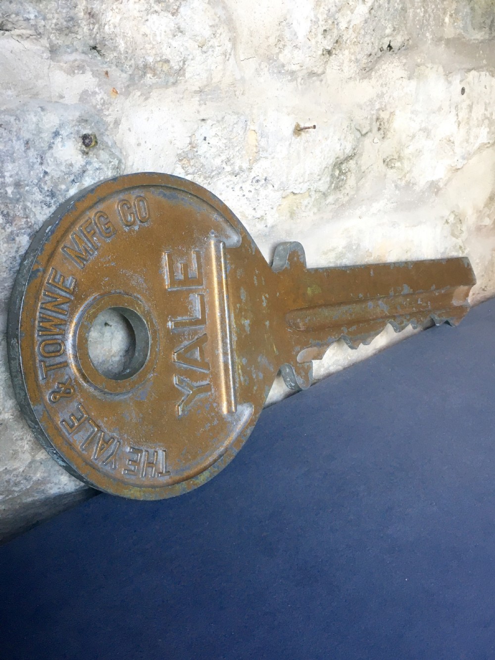 Metalware: Giant Shop Advertising Key View XVI