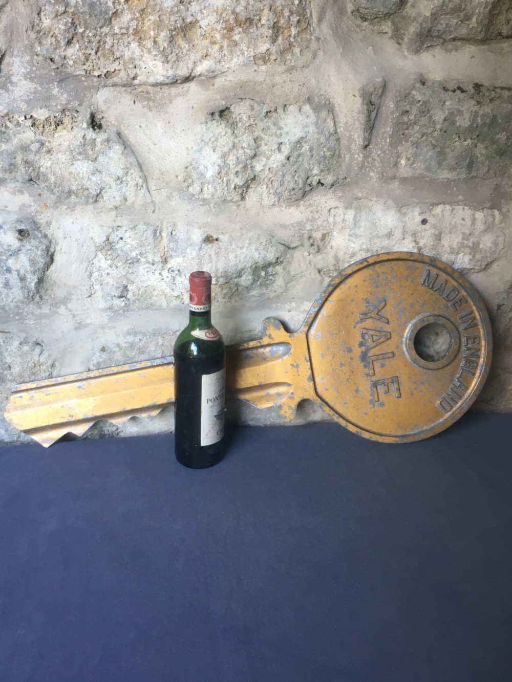 Metalware: Giant Shop Advertising Key View XVII