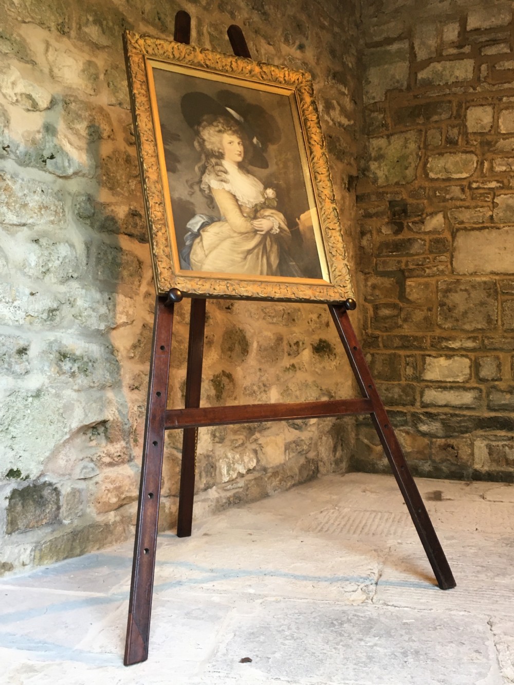 Superb Victorian Artist's Display Easel  View XIX