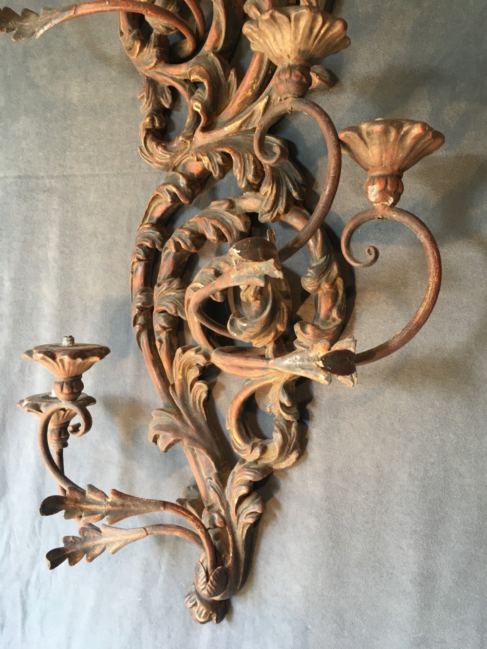 Magnificent wall sconce appliqué  View X