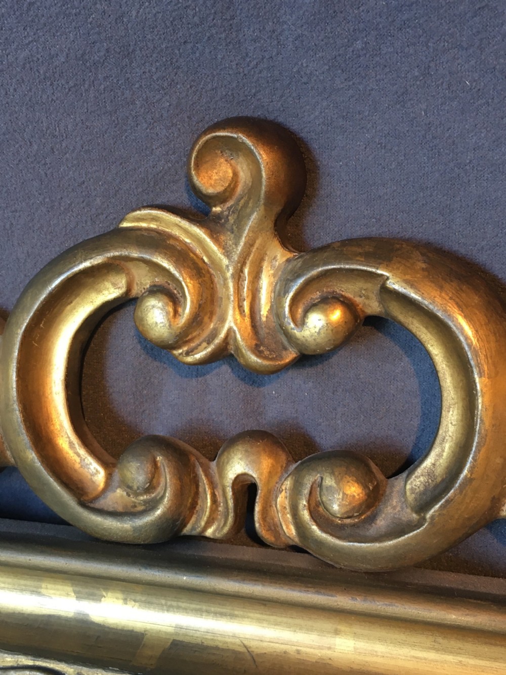 Attractive gilt framed wall mirror View XIX