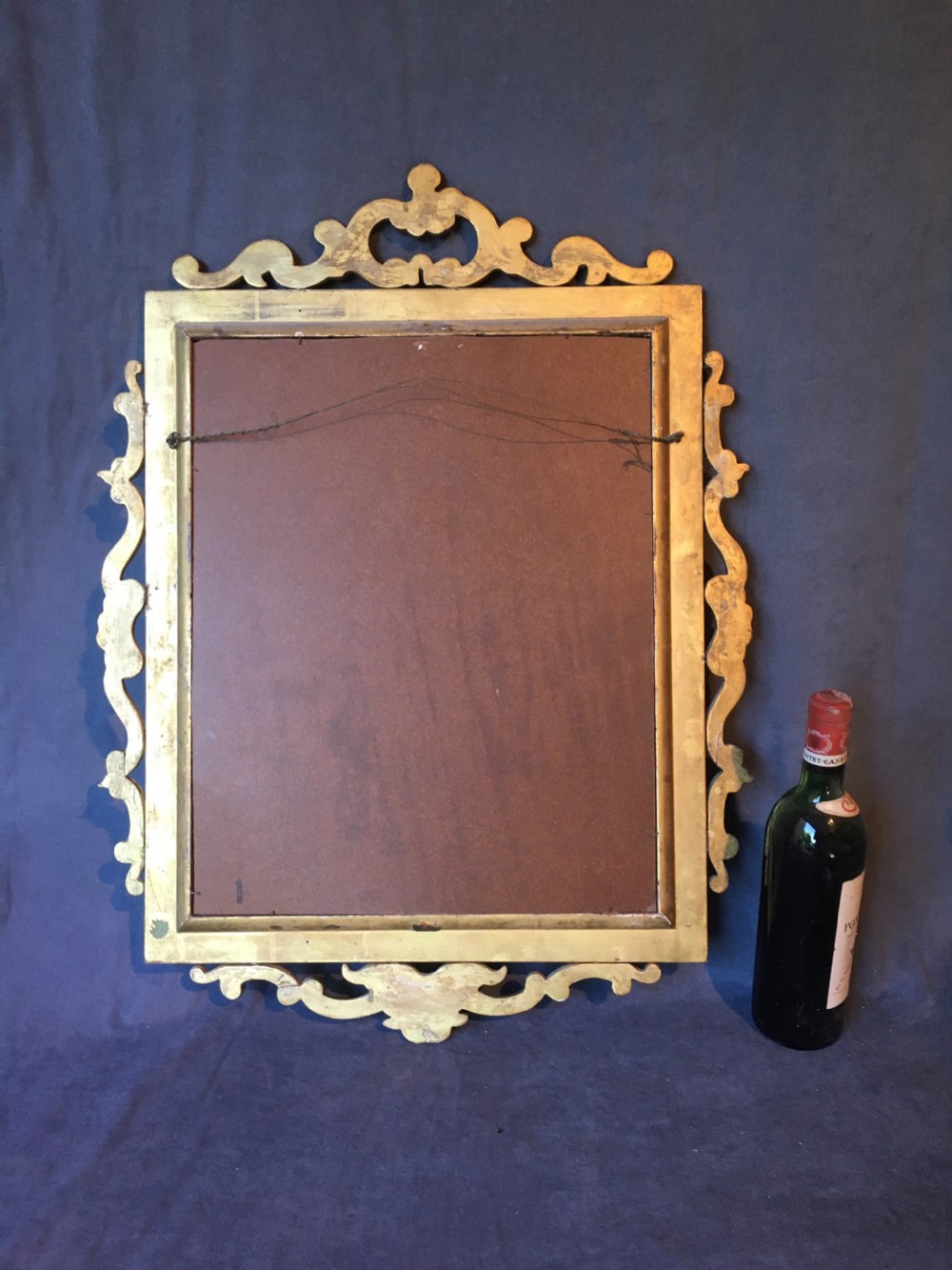 Attractive gilt framed wall mirror View XXIV