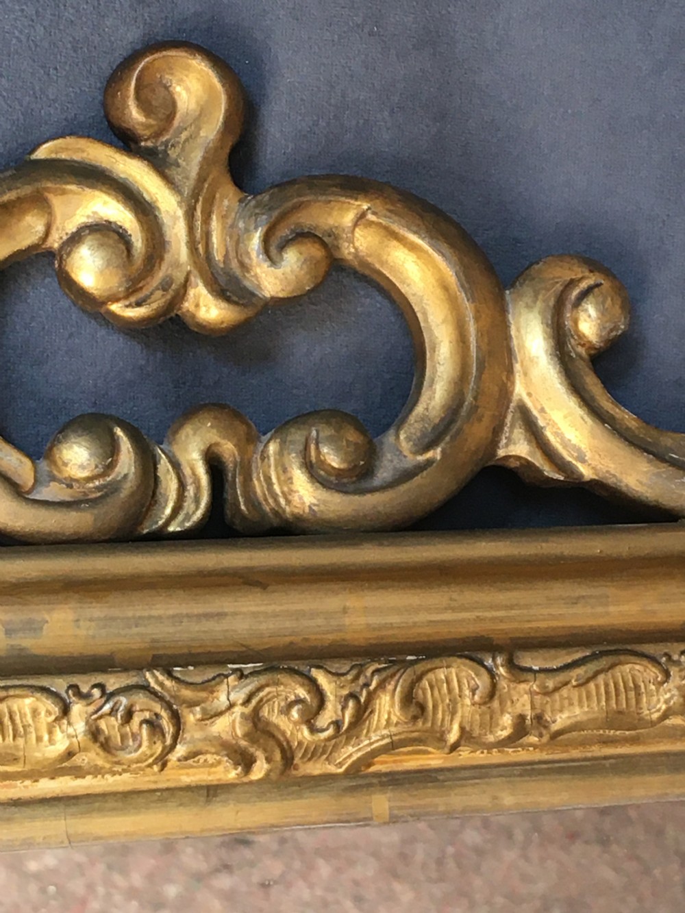 Attractive gilt framed wall mirror View XXVII