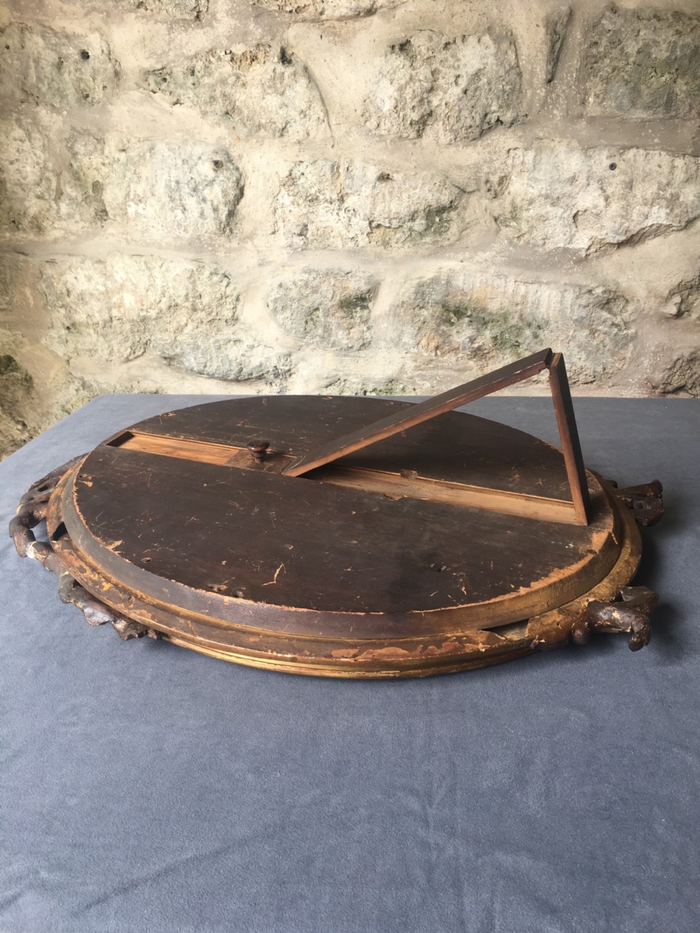 c19th oval gilt framed mirror View XVIII