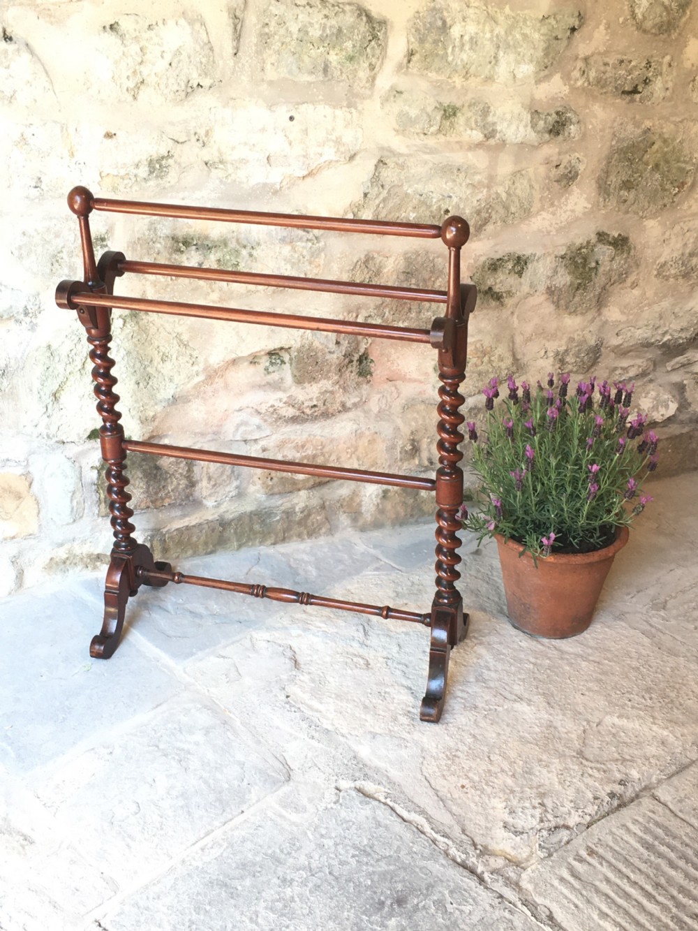 superb Victorian towel rail
