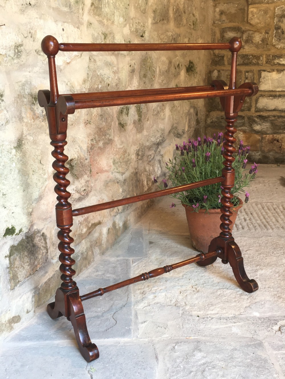 superb Victorian towel rail View VIII