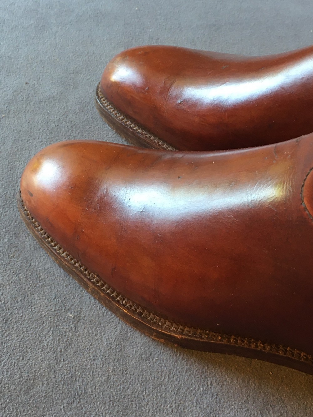 Very fine pair of riding boots View XII