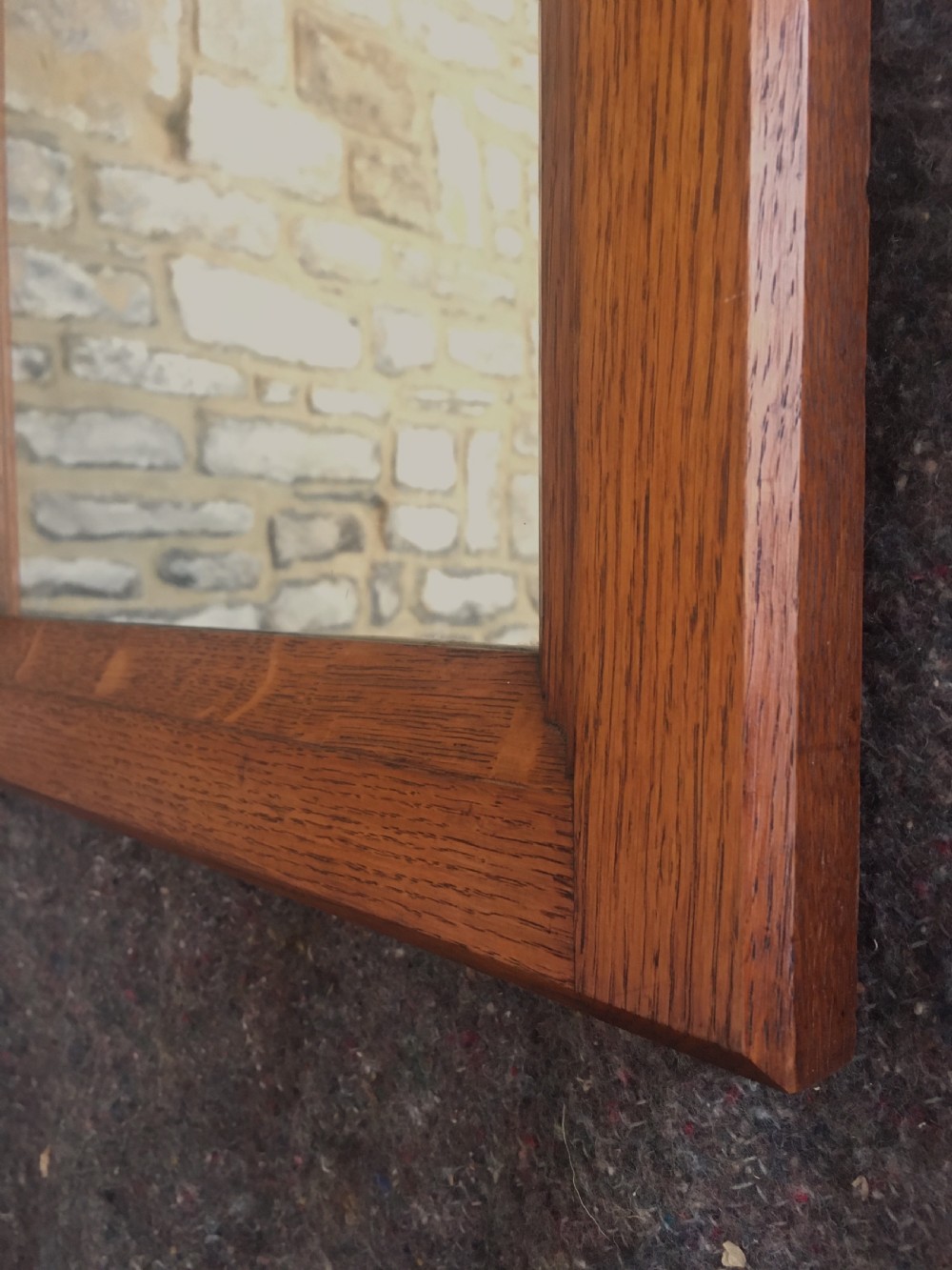 Victorian Gothic Wall Mirror View IX