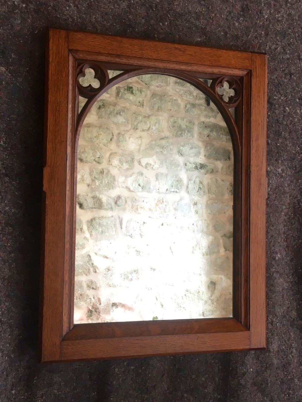 Victorian Gothic Wall Mirror View XIII