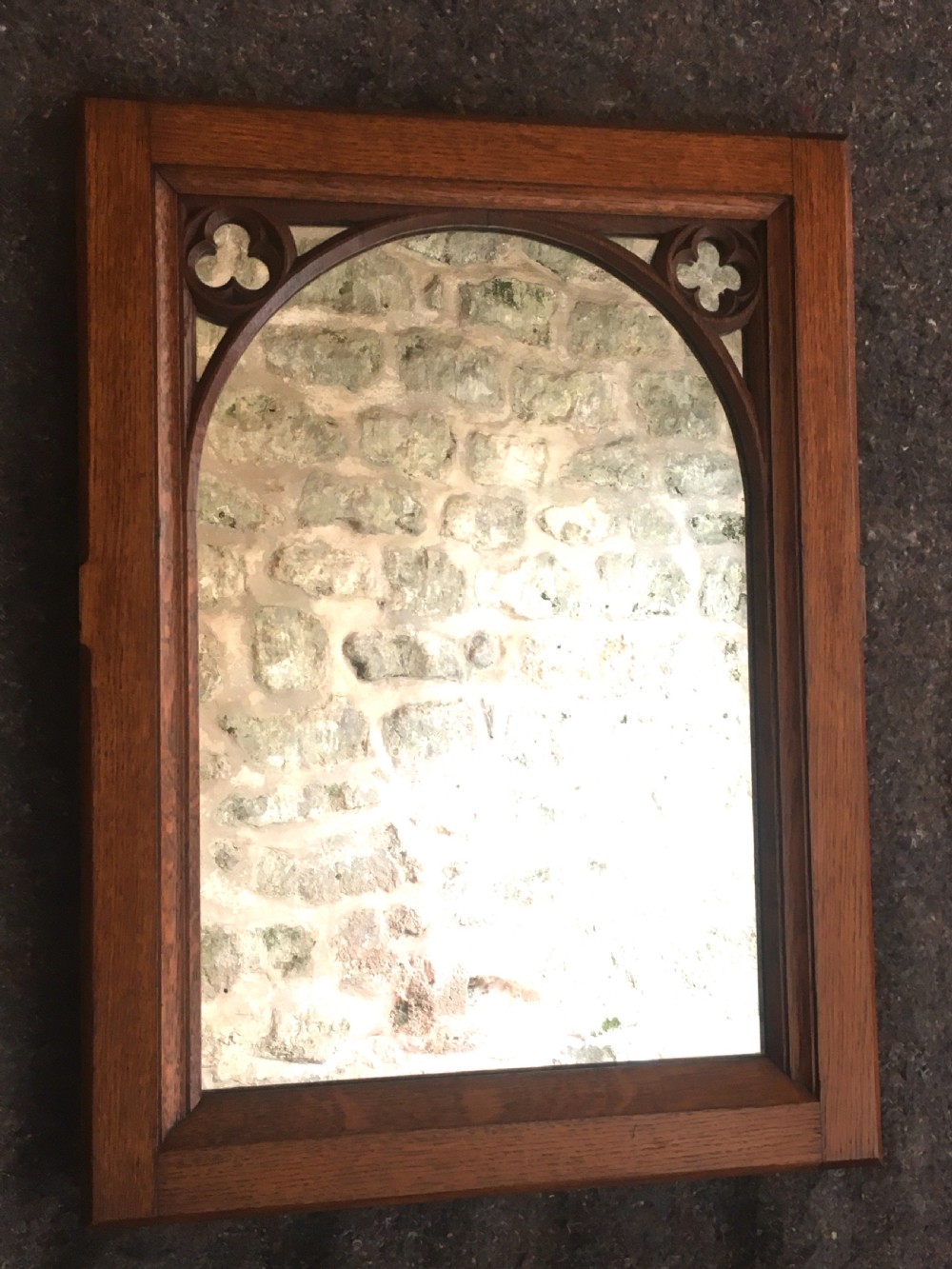 Victorian Gothic Wall Mirror View XIV
