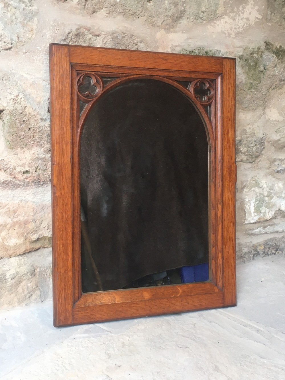 Victorian Gothic Wall Mirror View XIX