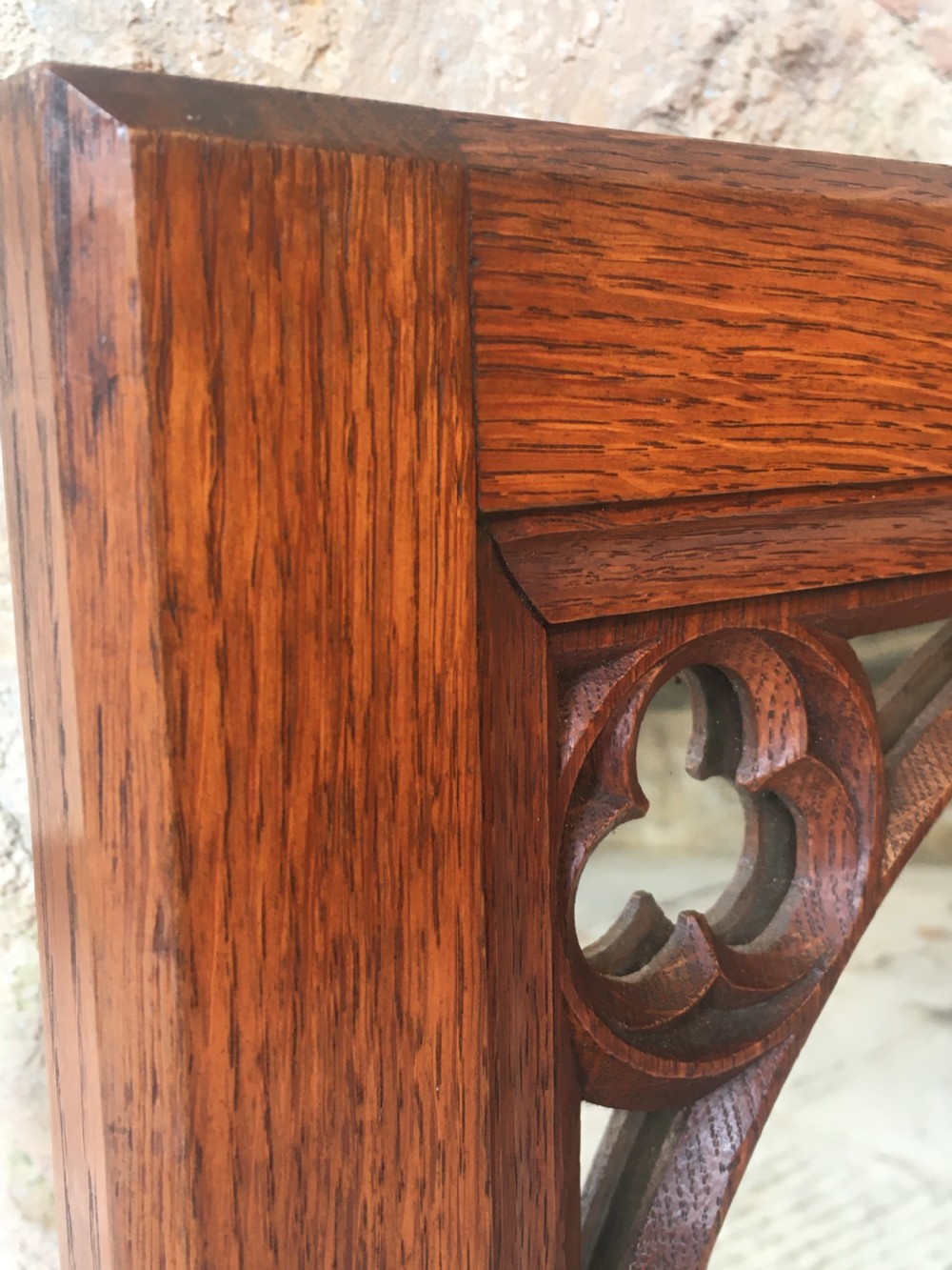 Victorian Gothic Wall Mirror View XXIV
