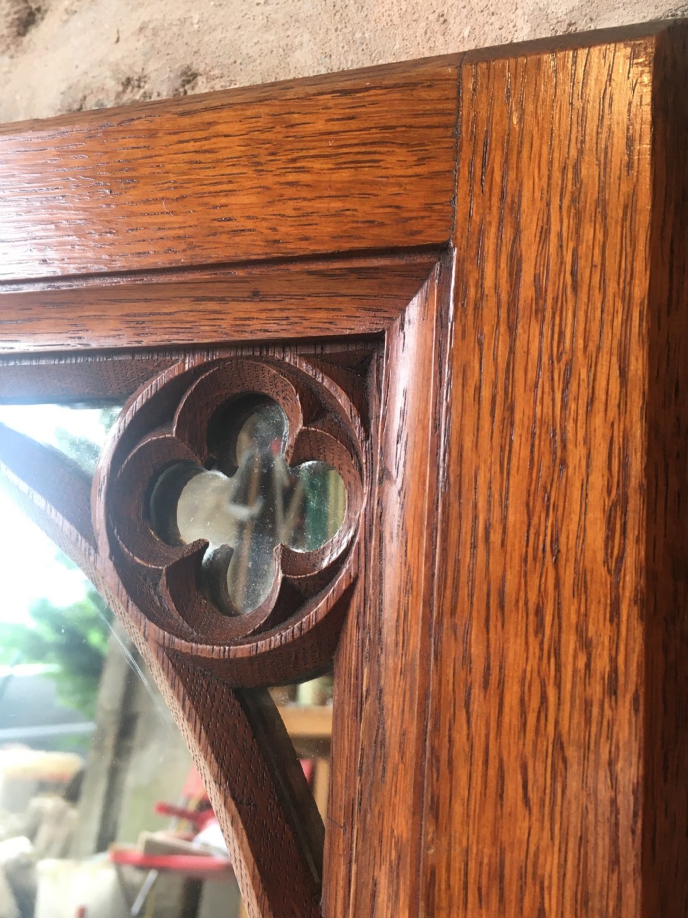Victorian Gothic Wall Mirror View XXVI