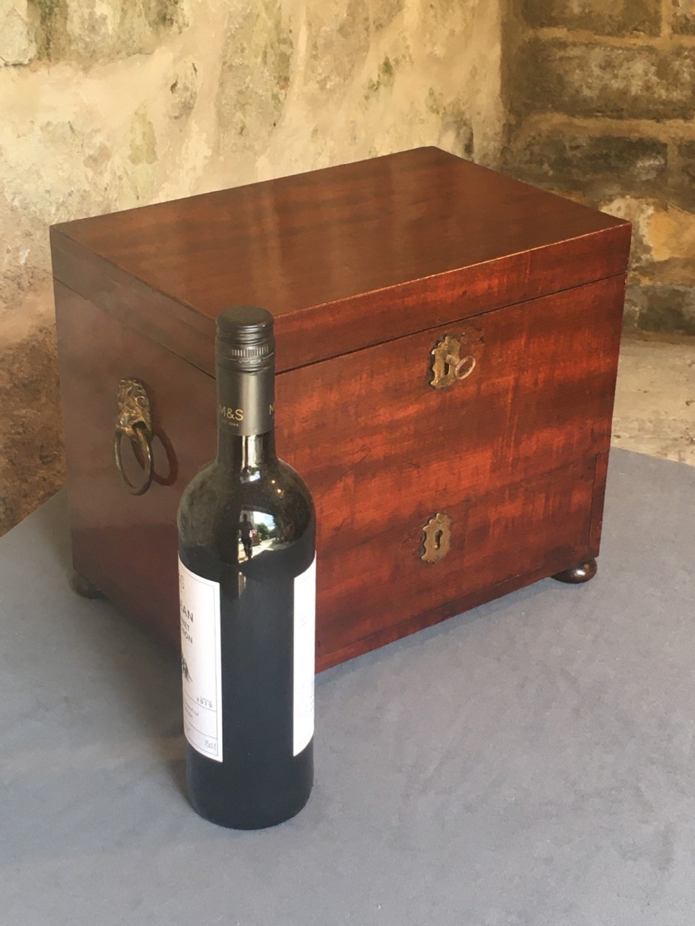Beautiful mahogany jewellery box View II