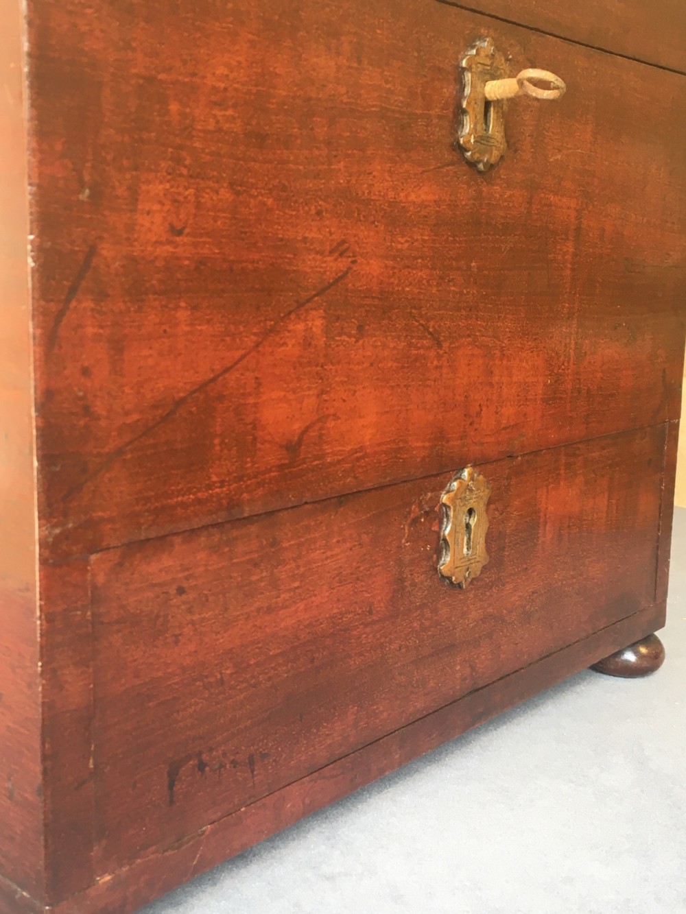 Beautiful mahogany jewellery box View VII