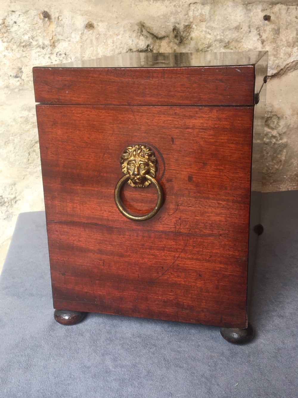 Beautiful mahogany jewellery box View IX