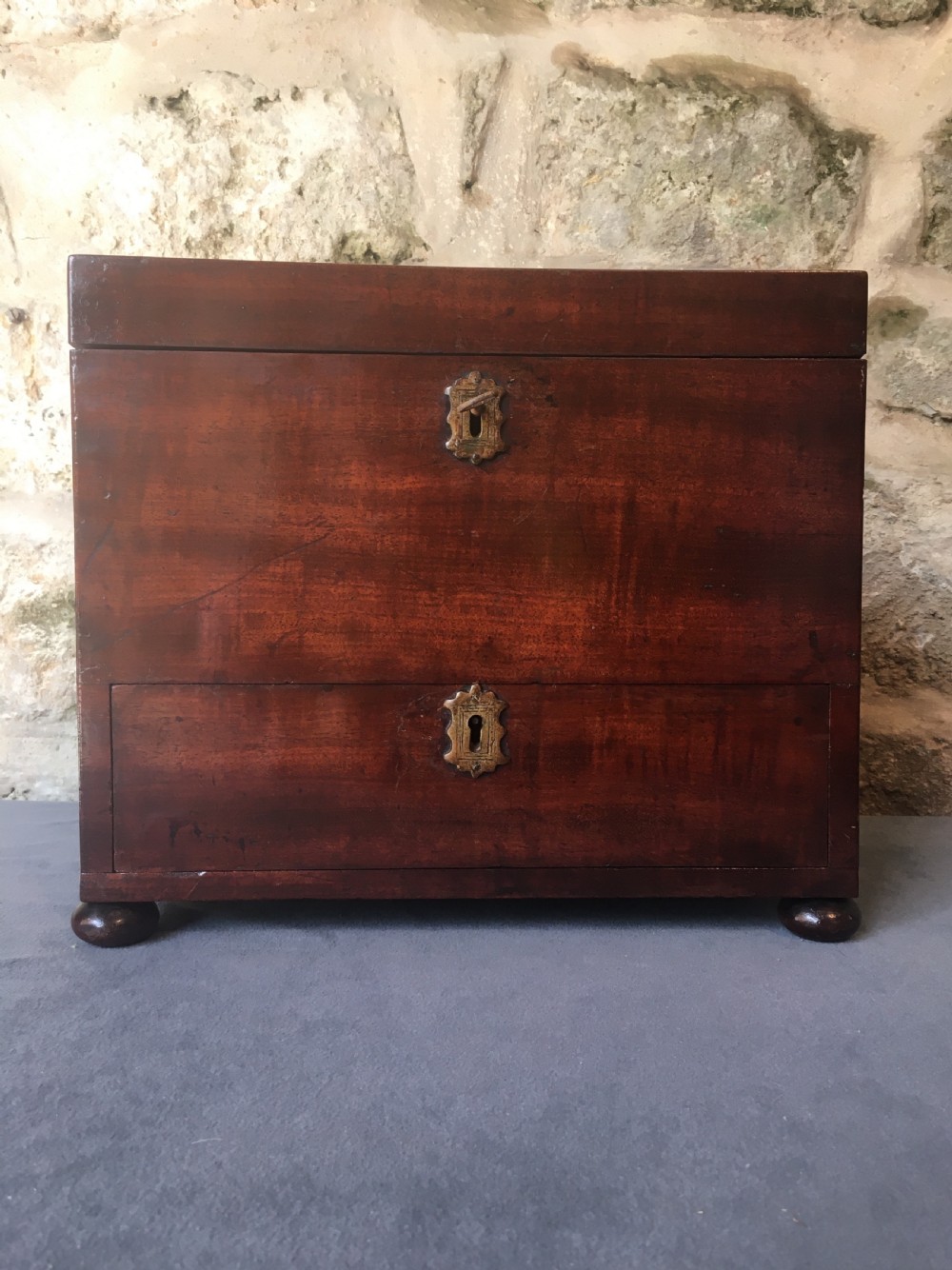 Beautiful mahogany jewellery box View XXIV