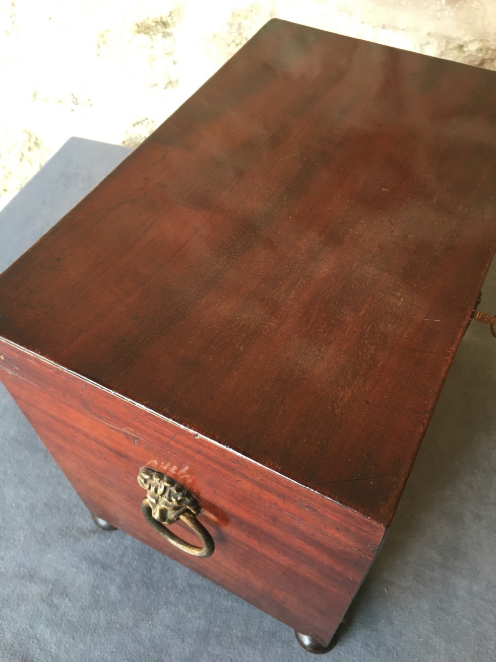Beautiful mahogany jewellery box View XXV
