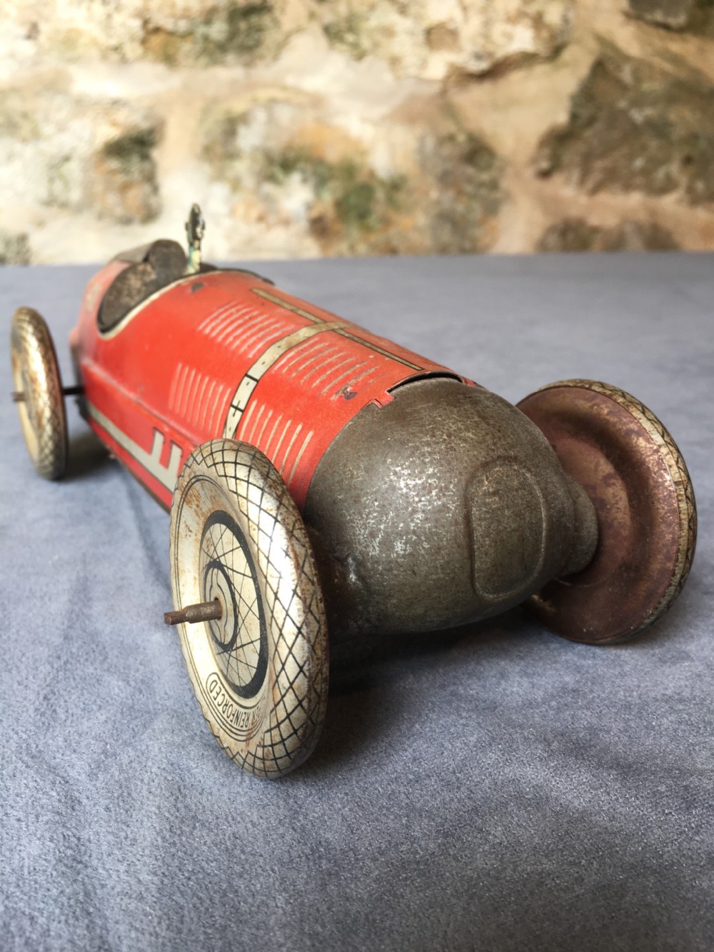 A stunning British clockwork toy racing car View VII