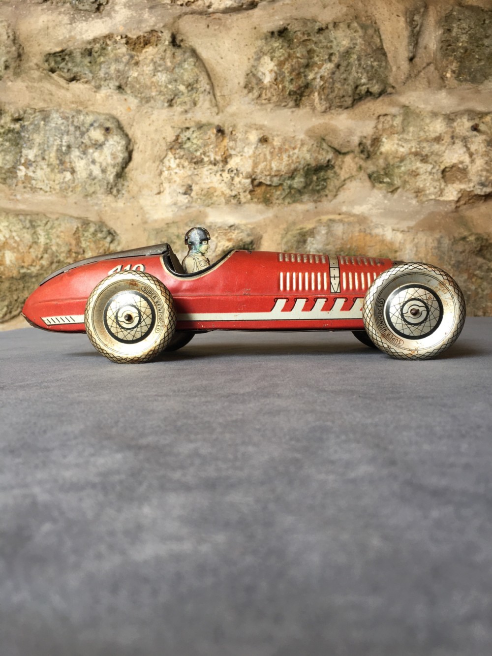A stunning British clockwork toy racing car View XVII