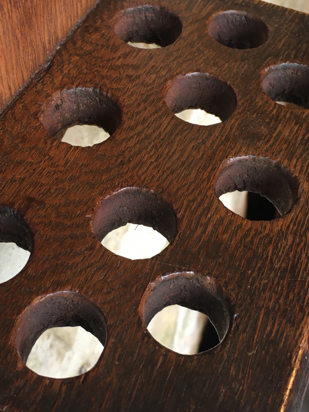 C19th spoon rack & 10 spoons View VI