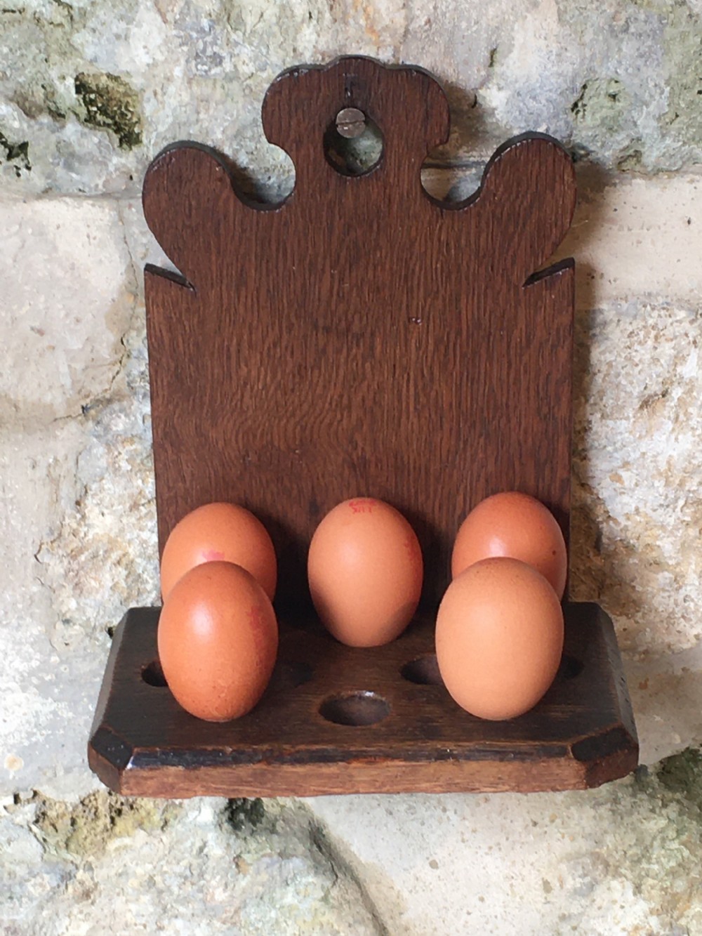 C19th spoon rack & 10 spoons View XVI