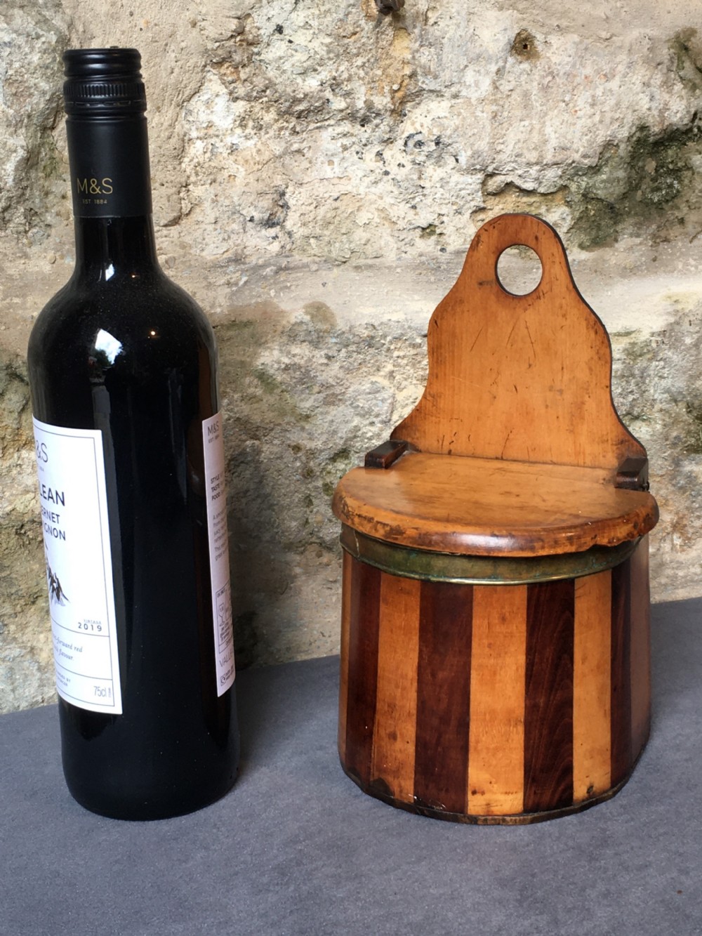 Treen: A Scottish salt box  View XXII