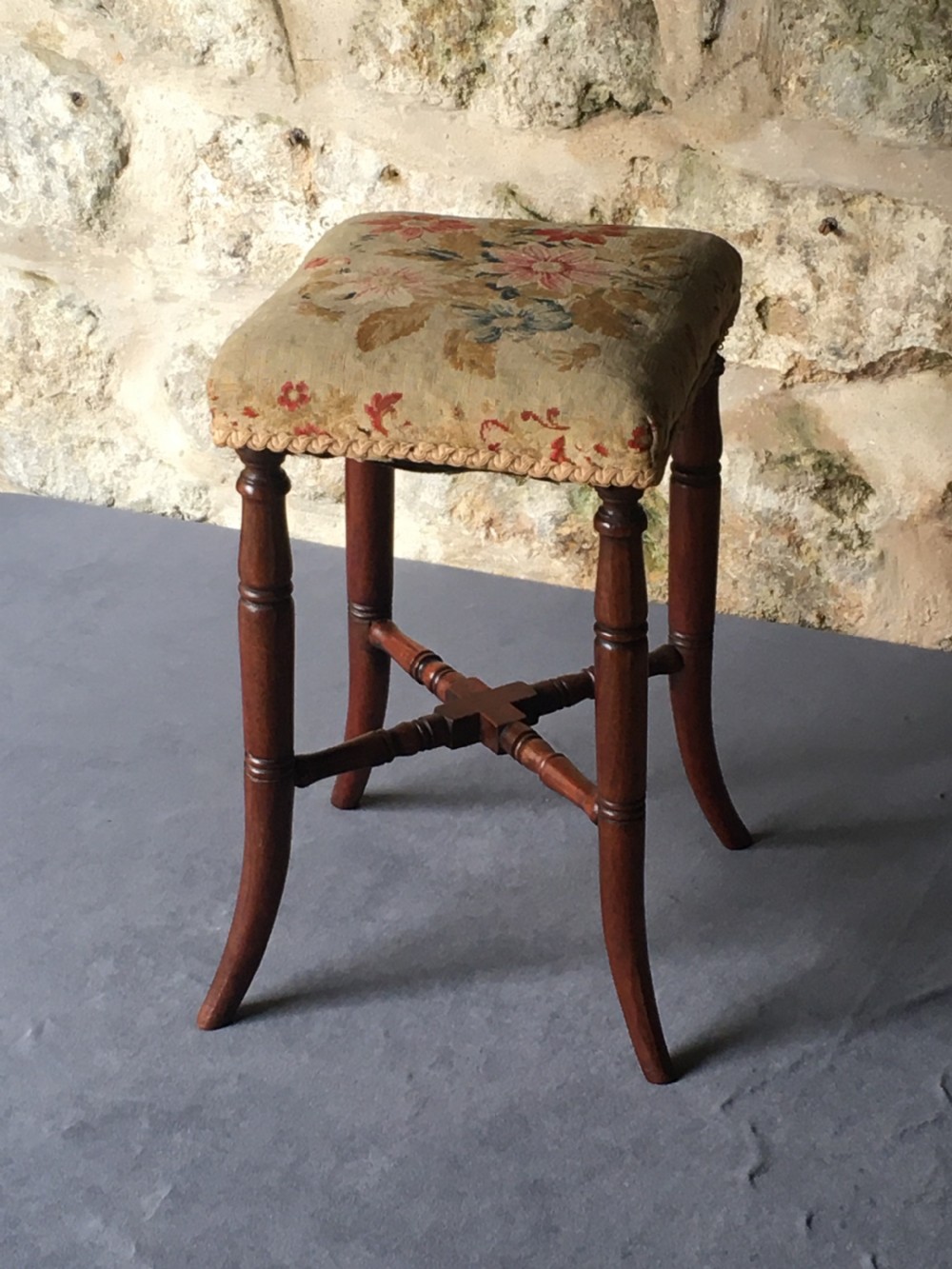 A beautiful dressing table stool