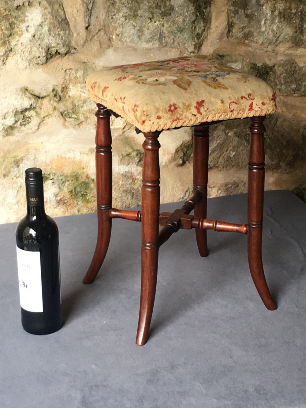 A beautiful dressing table stool View XIV