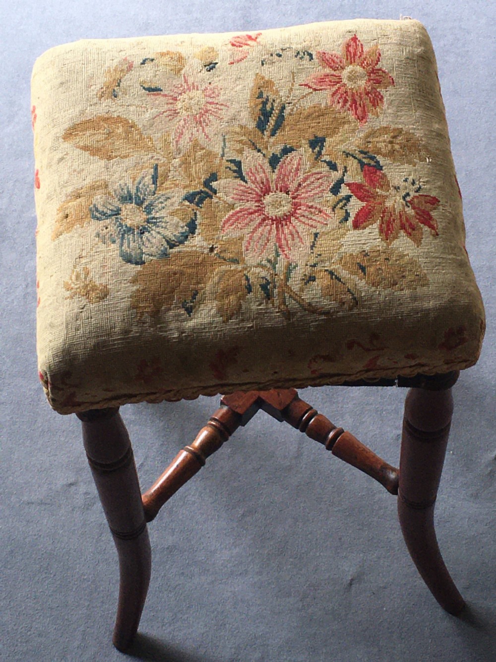 A beautiful dressing table stool View XVI