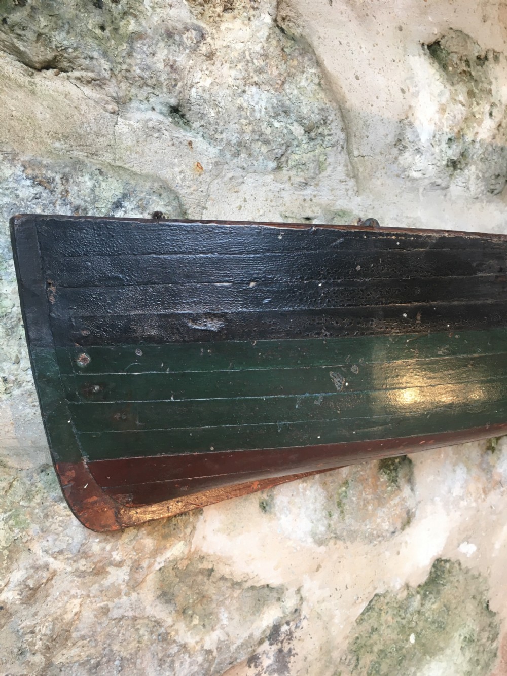 Magnificent half-hull boat model View VIII