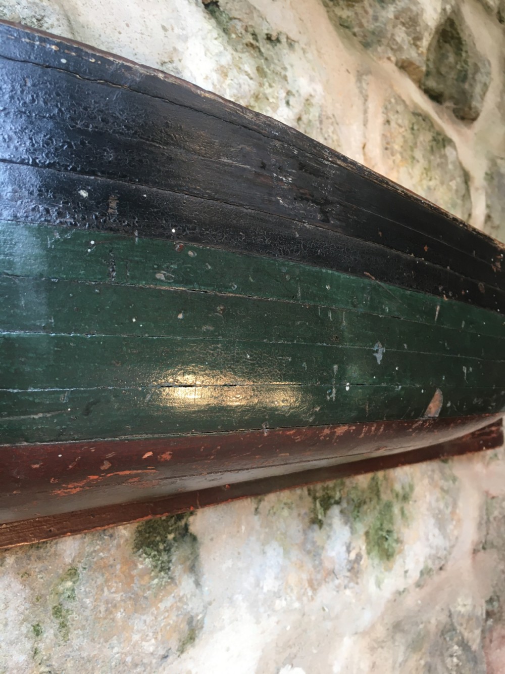 Magnificent half-hull boat model View XI