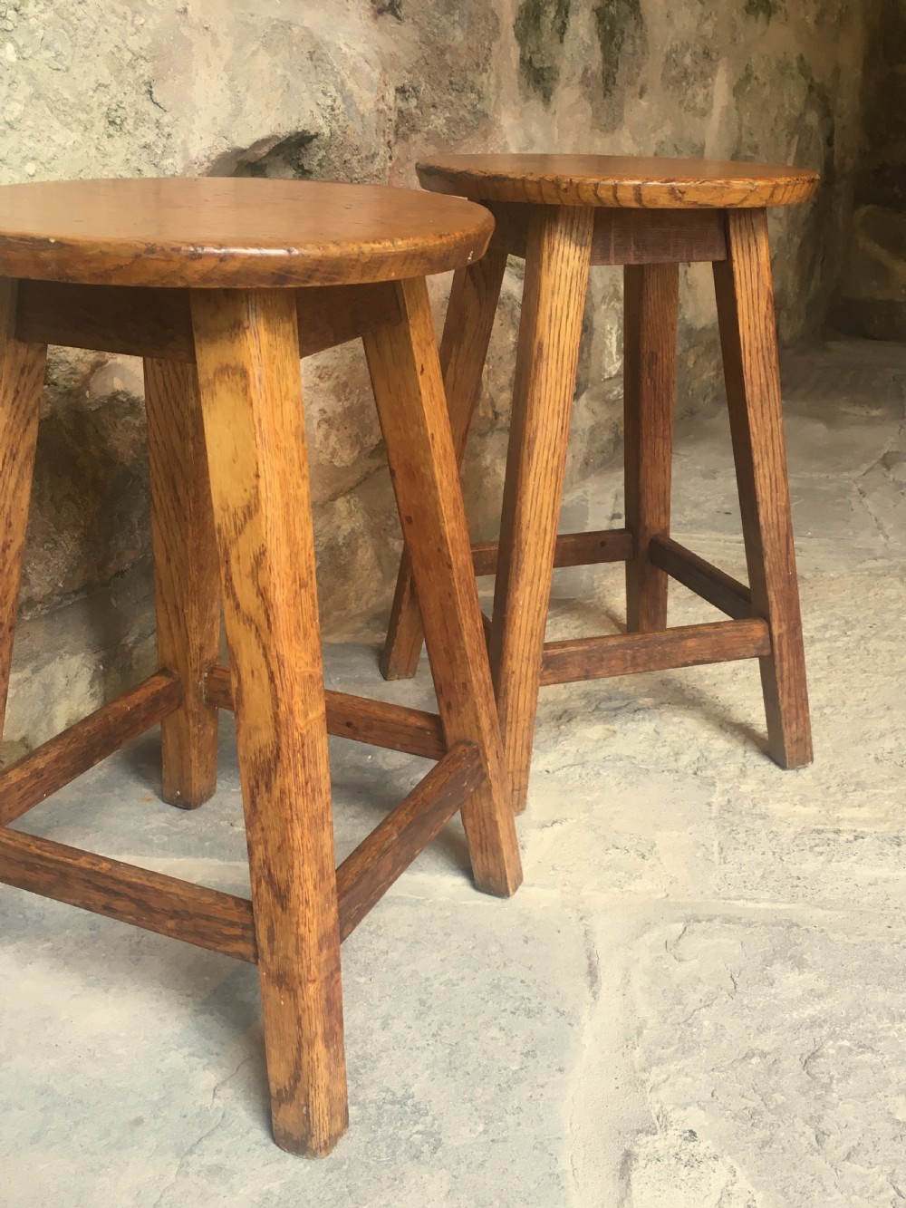 Pair of low tables  View VII