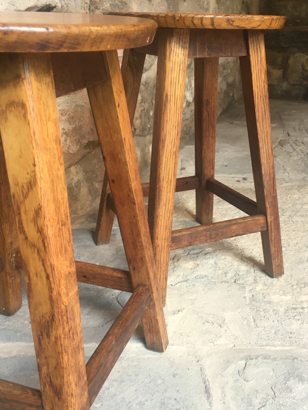 Pair of low tables  View VIII