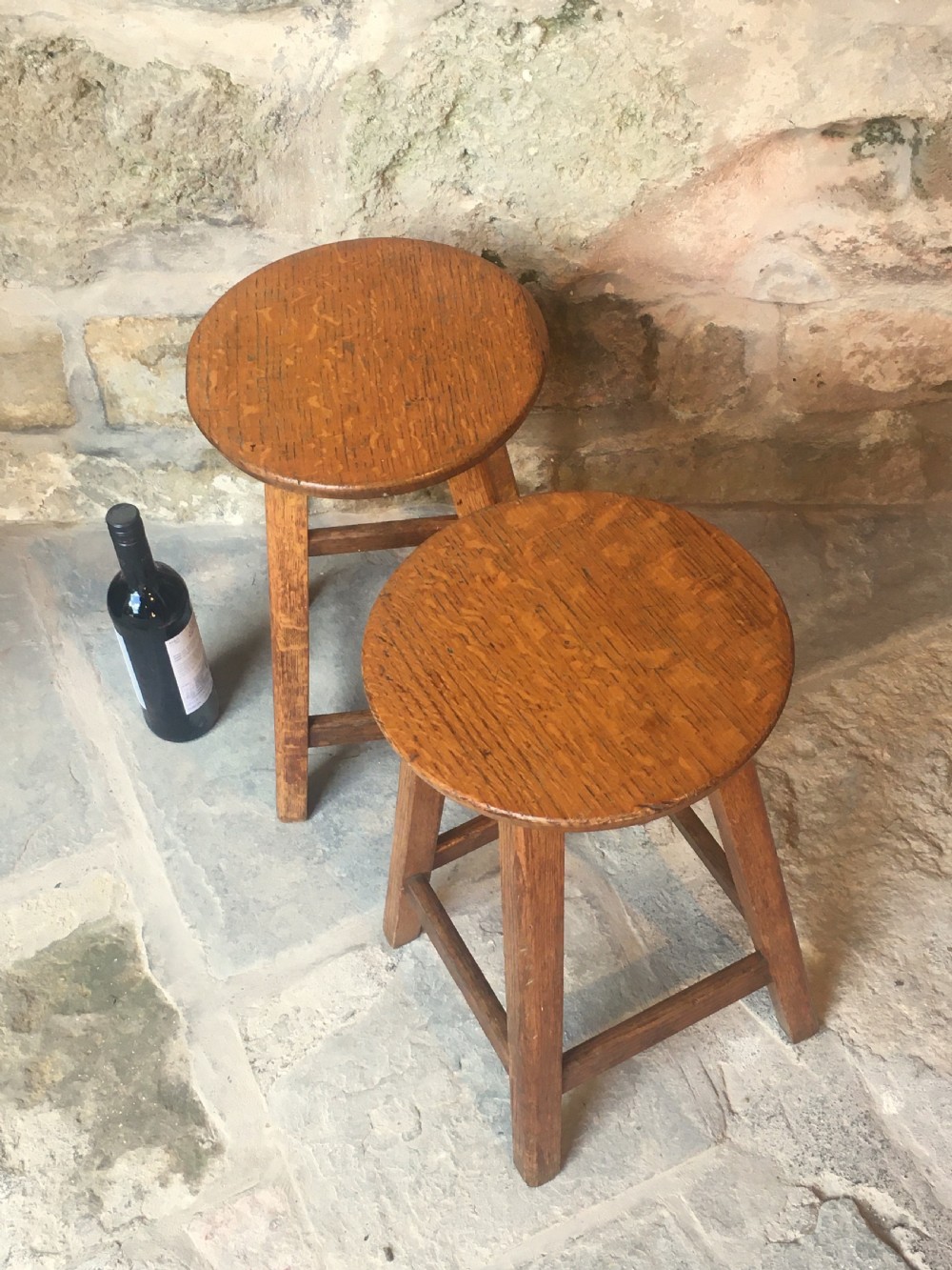 Pair of low tables  View XV