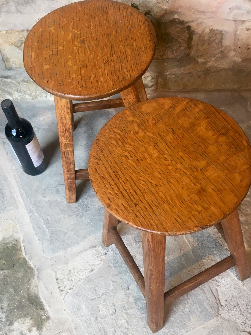 Pair of low tables  View XVI