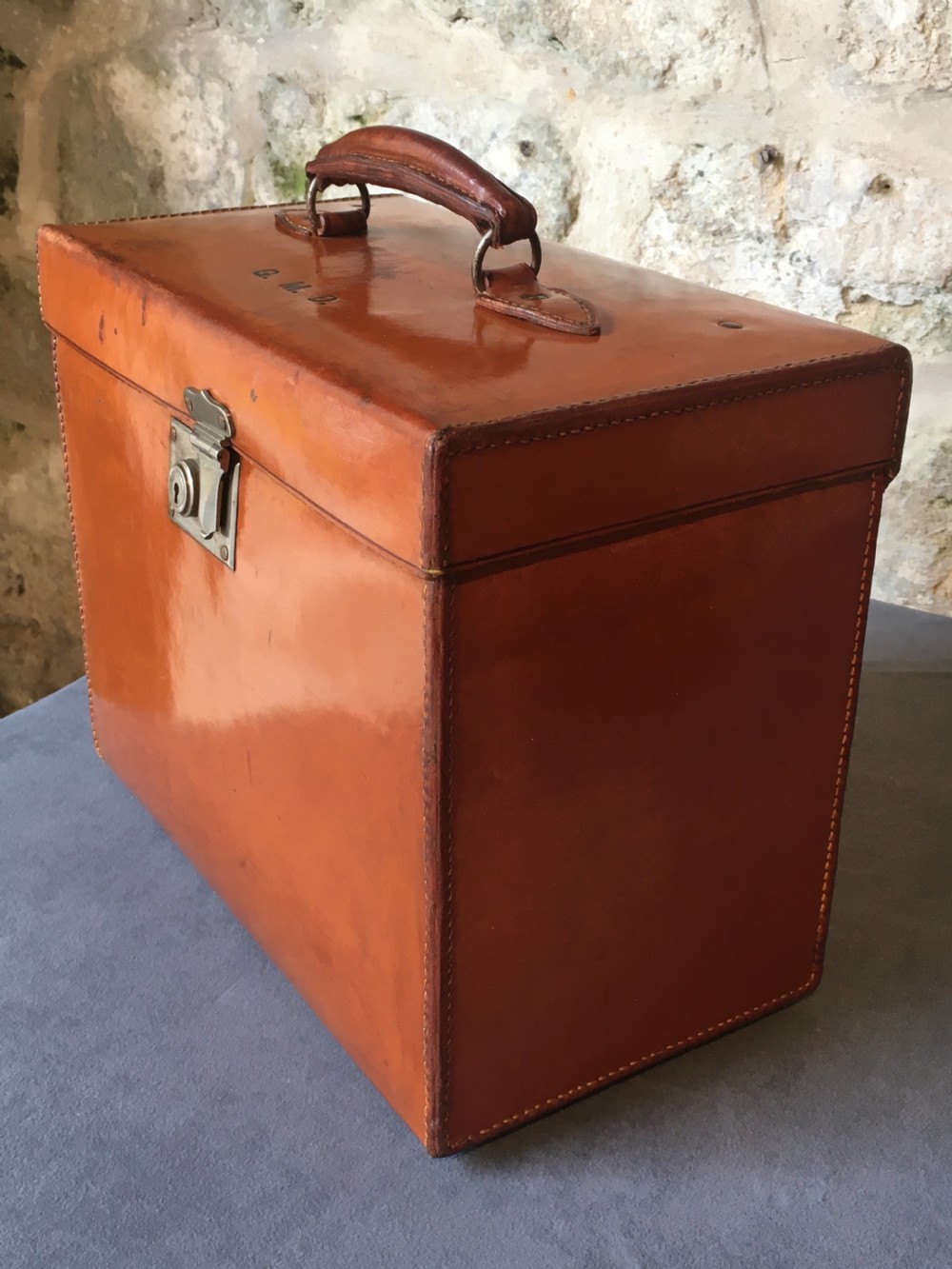 Silk top hat & box in superb condition  View IX