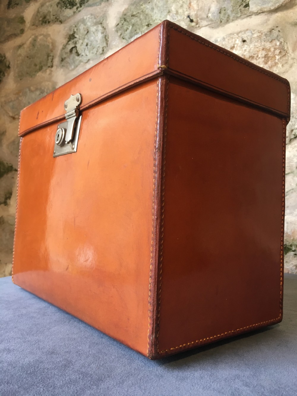 Silk top hat & box in superb condition  View XII