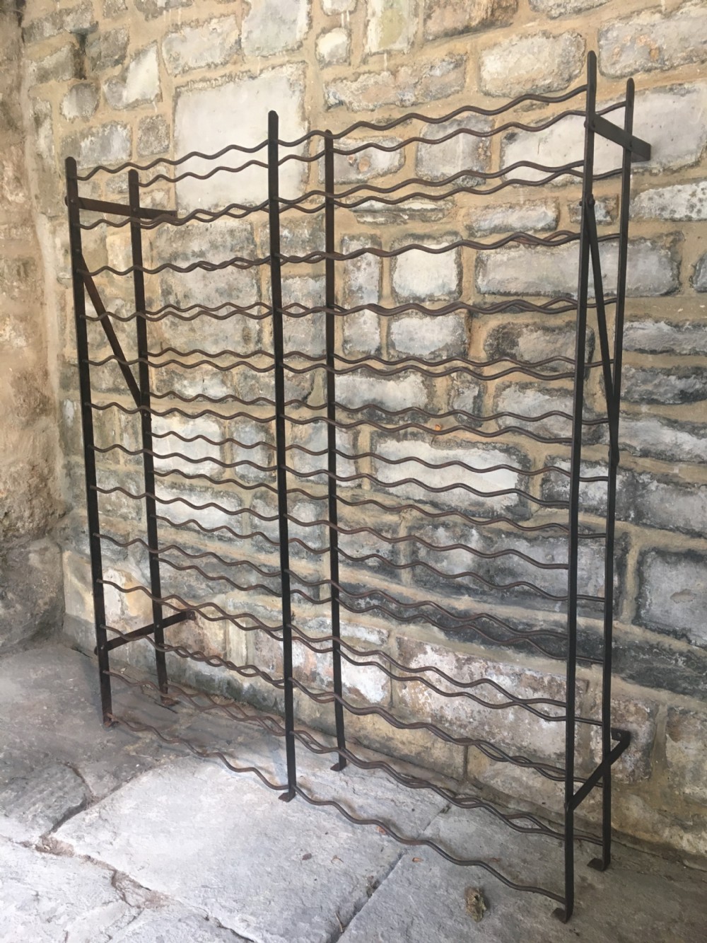 Edwardian wine rack