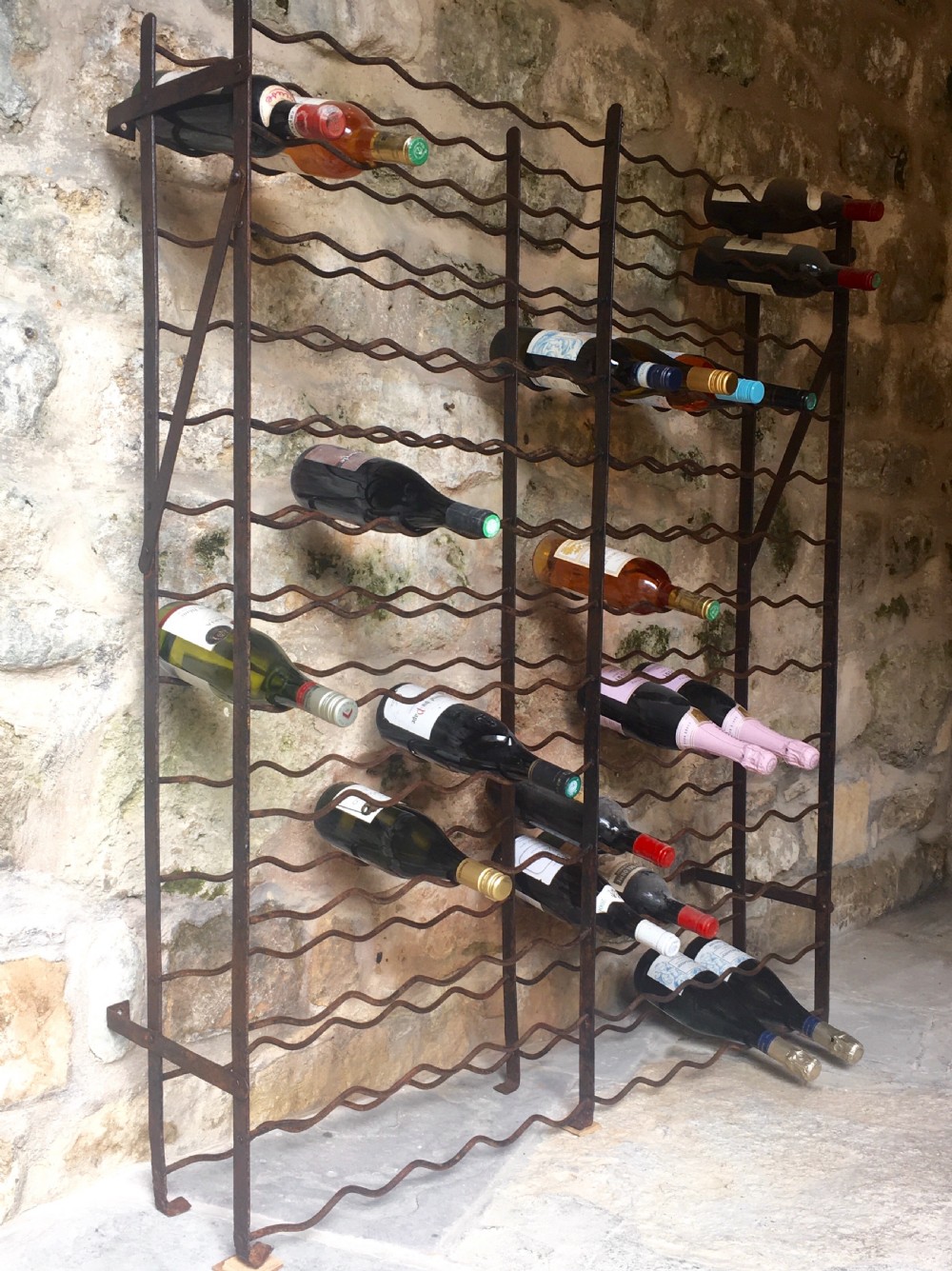 Edwardian wine rack View II